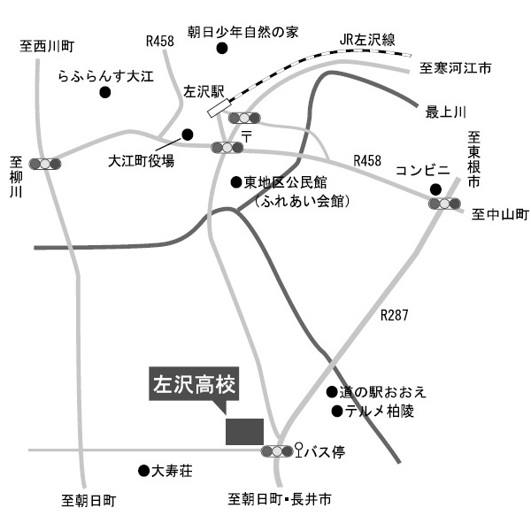 大江町地図